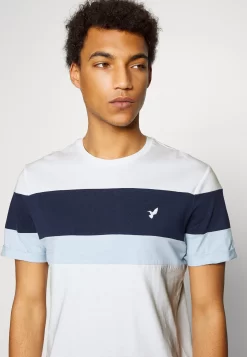 Pier OneT-shirt Med Print - White/blue -Pier One 0c4d7a9c58b9432c847d4bba78c7bc49 scaled