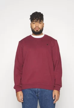 Pier OnePLUS SIZE 2 PACK - Sweatshirt - Dark Blue/bordeaux -Pier One 1247e51441934597a0e50213bc772357 scaled