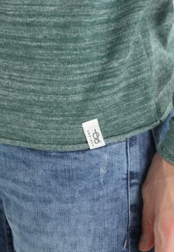 Pier OneStickad Tröja - Mottled Green -Pier One 1a95c587702c46a0930177d893ca72b9