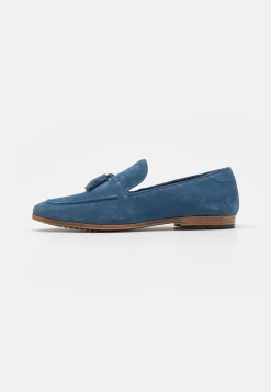 Pier OneLEATHER - Slip-ins - Blue