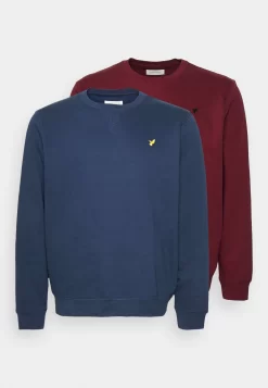 Pier OnePLUS SIZE 2 PACK - Sweatshirt - Dark Blue/bordeaux -Pier One 2068dafd12024af2bf277c05da0f17cc scaled