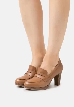 Pier OneLEATHER - Pumps - Cognac