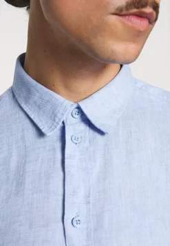 Pier OneSkjorta - Mottled Blue -Pier One 26fad038e1bb453fbae1f1cd8d39d1af scaled