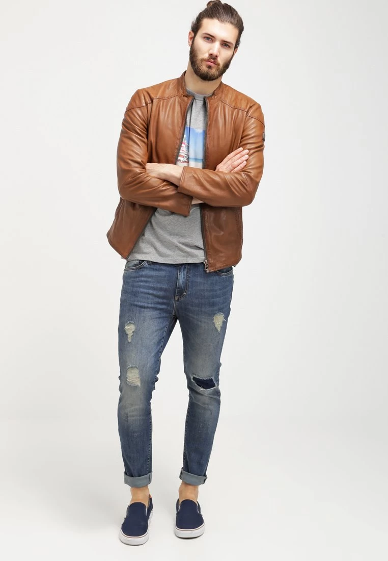 Pier OneJeans Slim Fit - Destroyed Denim 2 Pier OneJeans Slim Fit - Destroyed Denim - Bild 2