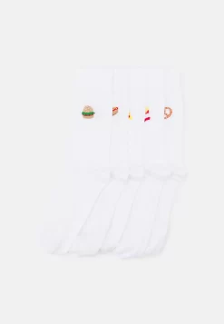 Pier One5 PACK - Strumpor - White