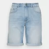 Pier OneJeansshorts - Blue Denim
