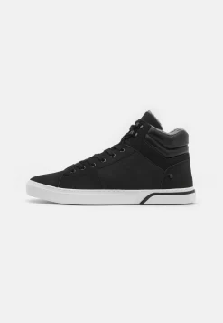 Pier OneUNISEX - Höga Sneakers - Black