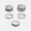 Pier One5 PACK - Ringar - Silver-coloured