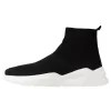 Pier OneHöga Sneakers - Black/white