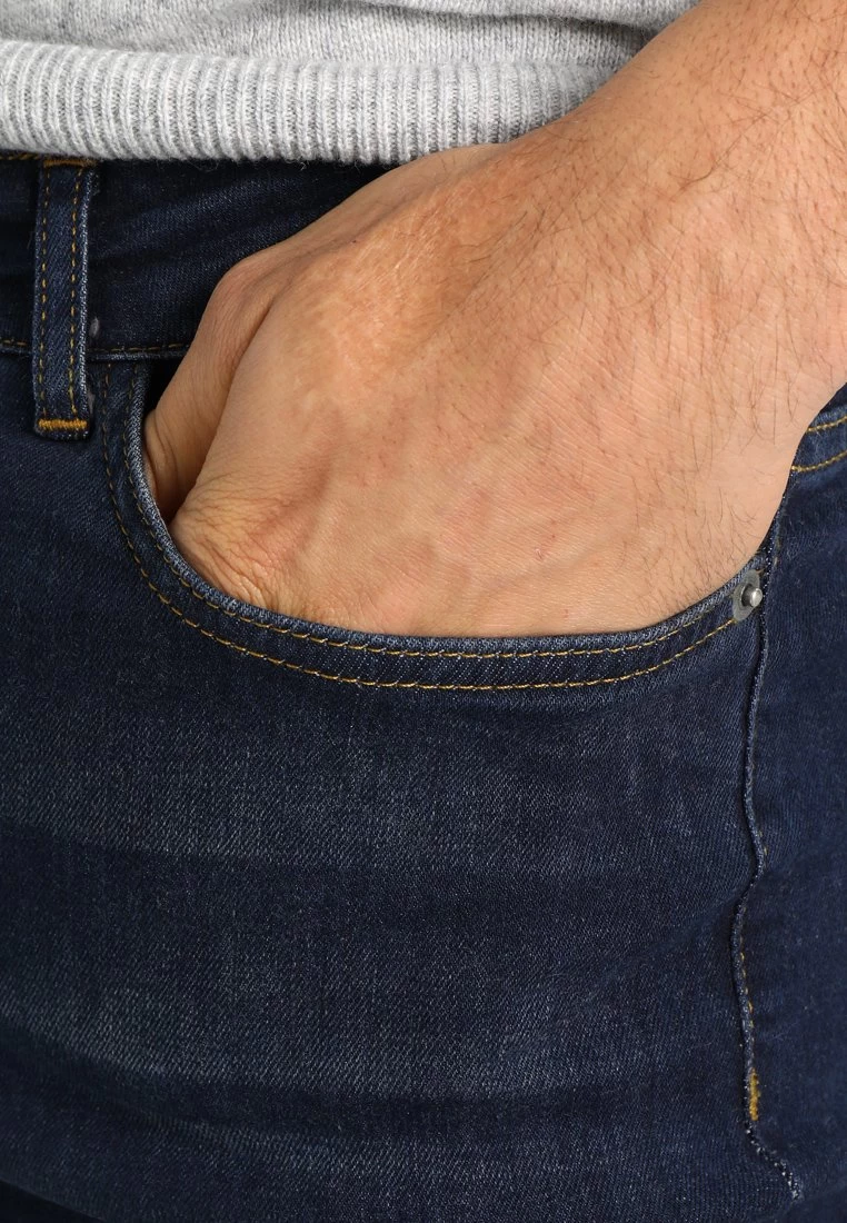 Pier OneJeans Skinny Fit - Dark Blue Denim 4 Pier OneJeans Skinny Fit - Dark Blue Denim - Bild 4