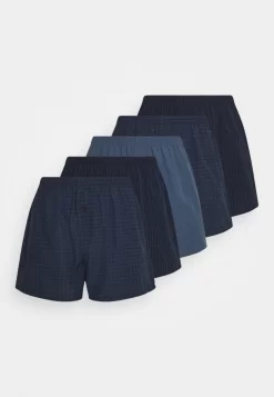 Pier One5 PACK - Boxershorts - Dark Blue/blue -Pier One 5c7af250147d4f879be8041783a4ba9f scaled
