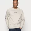 Pier OneCRAFTED GOODS CREW - Sweatshirt - Off-white