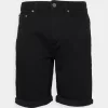 Pier OneJeansshorts - Black Denim