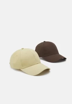 Pier OneUNISEX 2 PACK - Keps - Khaki/sand