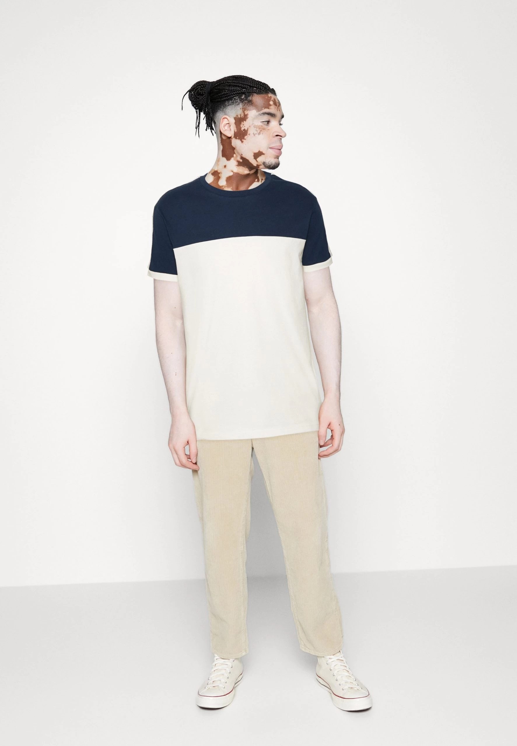 Pier OneT-shirt Med Print - Dark Blue/white 2 Pier OneT-shirt Med Print - Dark Blue/white - Bild 2