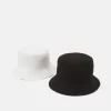 Pier OneUNISEX 2 PACK - Hatt - Black/white