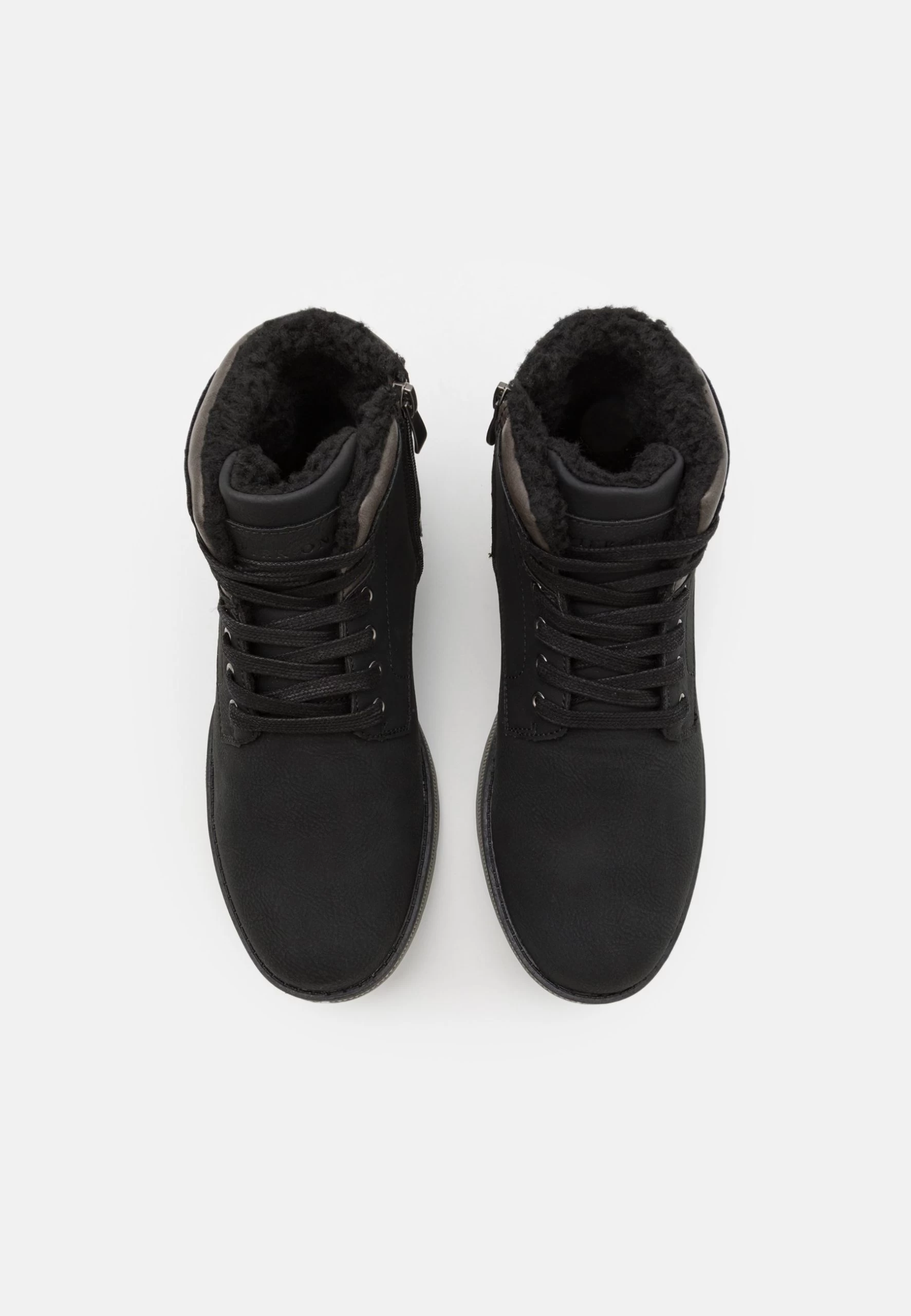 Pier OneSnörstövletter - Dark Grey 4 Pier OneSnörstövletter - Dark Grey - Bild 4