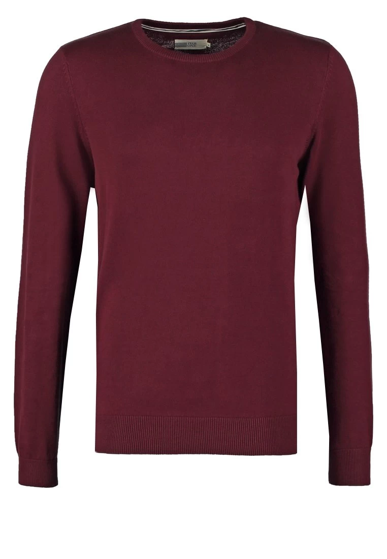Pier OneBASIC CREWNECK - Stickad Tröja - Bordeaux 6 Pier OneBASIC CREWNECK - Stickad Tröja - Bordeaux - Bild 6