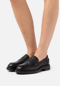 Pier OneLEATHER - Slip-ins - Black