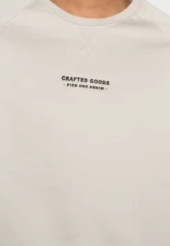 Pier OneCRAFTED GOODS CREW - Sweatshirt - Off-white -Pier One a069395134564dacb80f80f2885e14b7 scaled