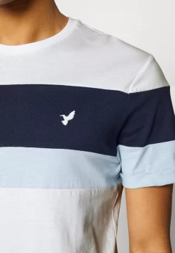 Pier OneT-shirt Med Print - White/blue -Pier One b9633214d8374f3ca392090ae2687d7c scaled