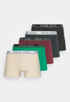 Pier One5 PACK - Underkläder - Beige/green/bordeaux -Pier One bc7bad60932445cabd41ffd20695bb0b scaled