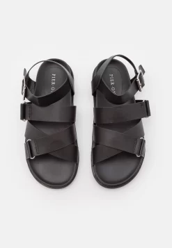 Pier OneUNISEX - Sandaler - Black -Pier One cfa1a932594a4711b3c49603ed200cce scaled