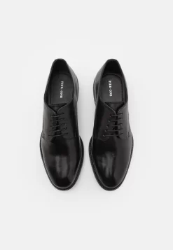Pier OneLEATHER - Snörskor - Black -Pier One d329b480fd9647fcb02de0ad52e20a04 scaled