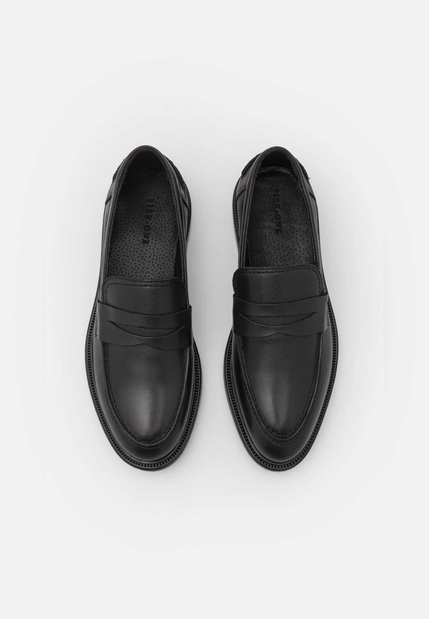 Pier OneLEATHER - Slip-ins - Black 6 Pier OneLEATHER - Slip-ins - Black - Bild 6