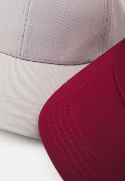 Pier OneUNISEX 2 PACK - Keps - Light Grey/berry -Pier One db52e4bec20b4e21a2d423baba99be86 scaled