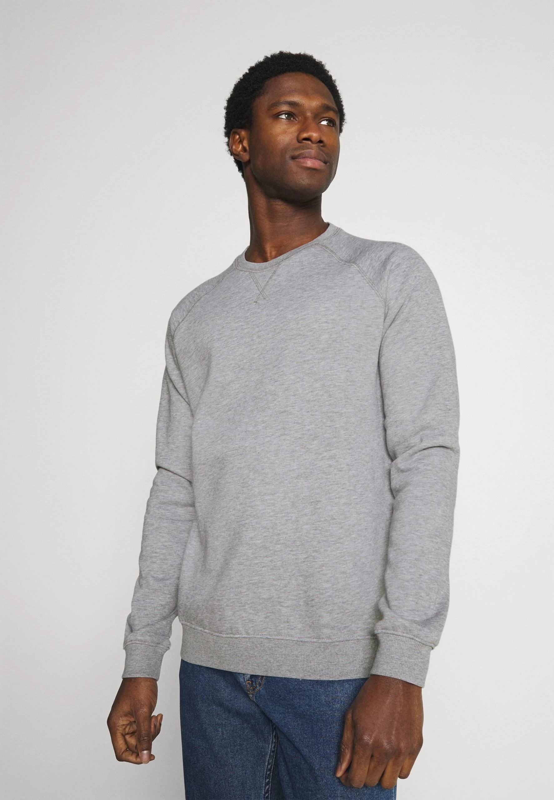 Pier One3 PACK - Sweatshirt - Bordeaux/black/grey 3 Pier One3 PACK - Sweatshirt - Bordeaux/black/grey - Bild 3