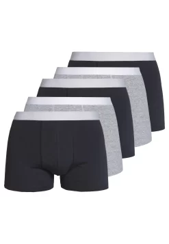 Pier One5 PACK - Underkläder - Dark Blue/mottled Grey -Pier One f04b719a934842f090803a2d795c0a04 scaled