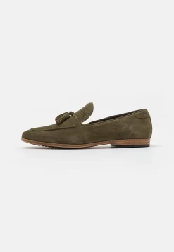 Pier OneLEATHER - Slip-ins - Green