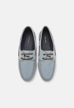 Pier OneLEATHER UNISEX - Seglarskor - Light Blue -Pier One f9d32a9421f446489ef4a9cccd925d15 scaled