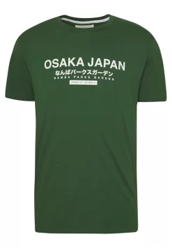 Pier OneOSAKA TEE - T-shirt Med Print - Green -Pier One f9ffb5961b9649b2add9c0a95b3f22fd scaled